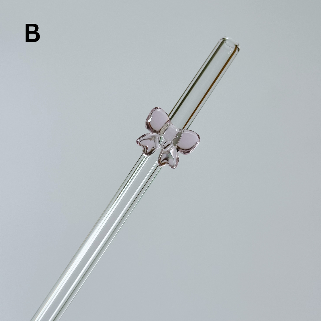 GLASS STRAWS