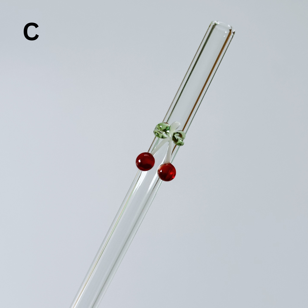 GLASS STRAWS