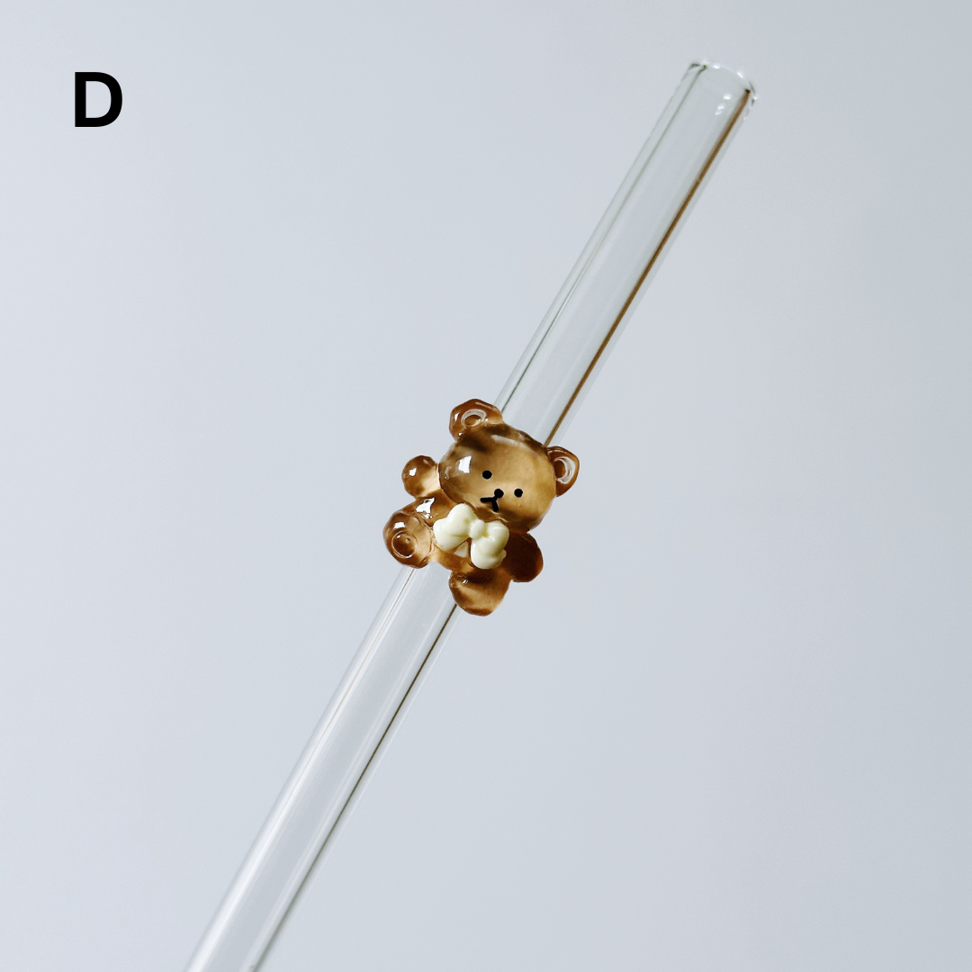 GLASS STRAWS