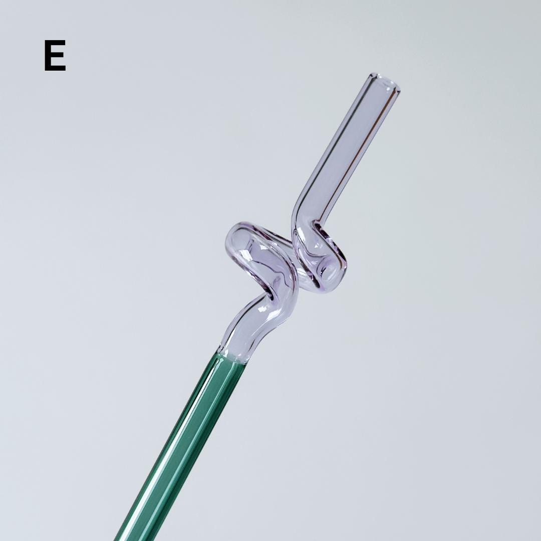 GLASS STRAWS