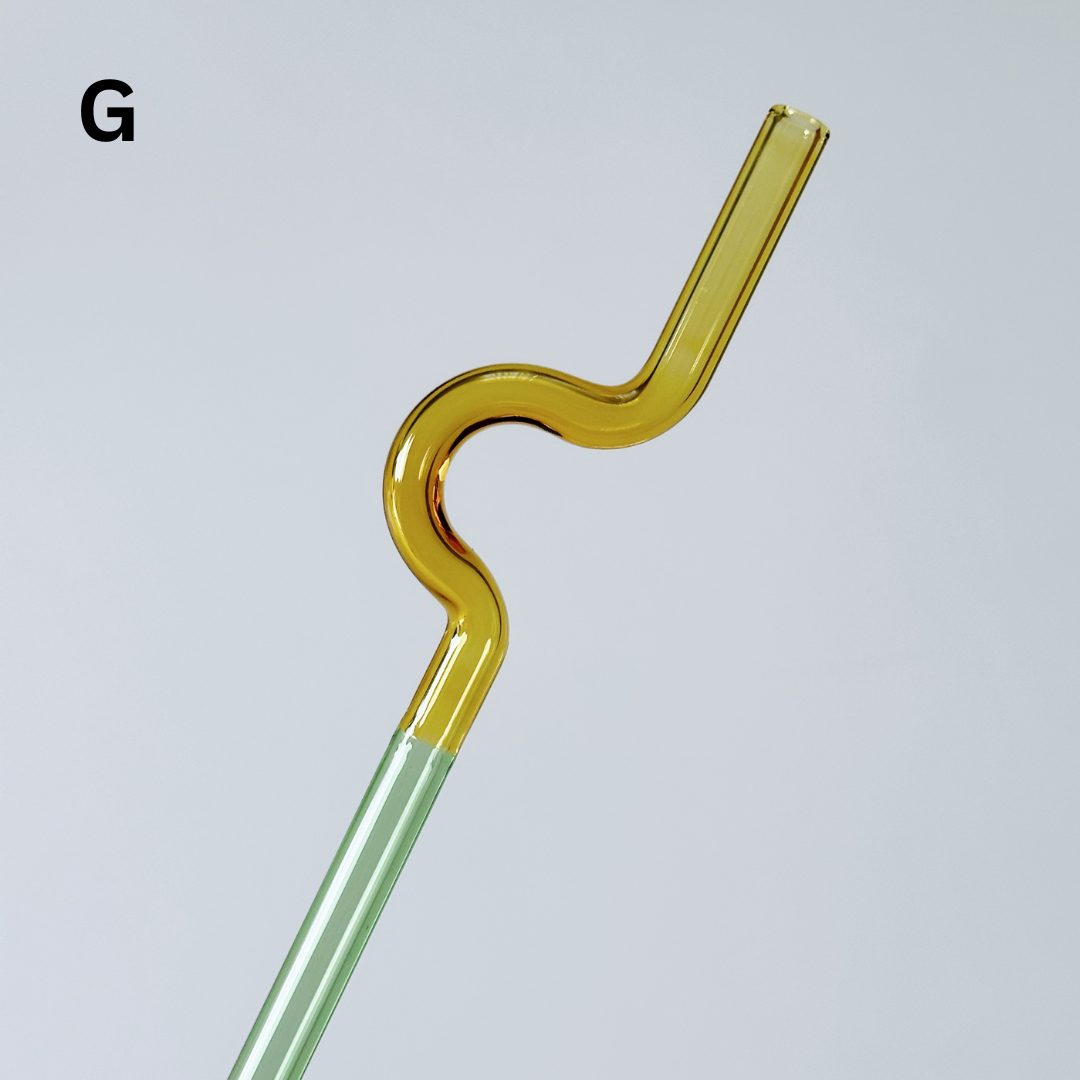 GLASS STRAWS